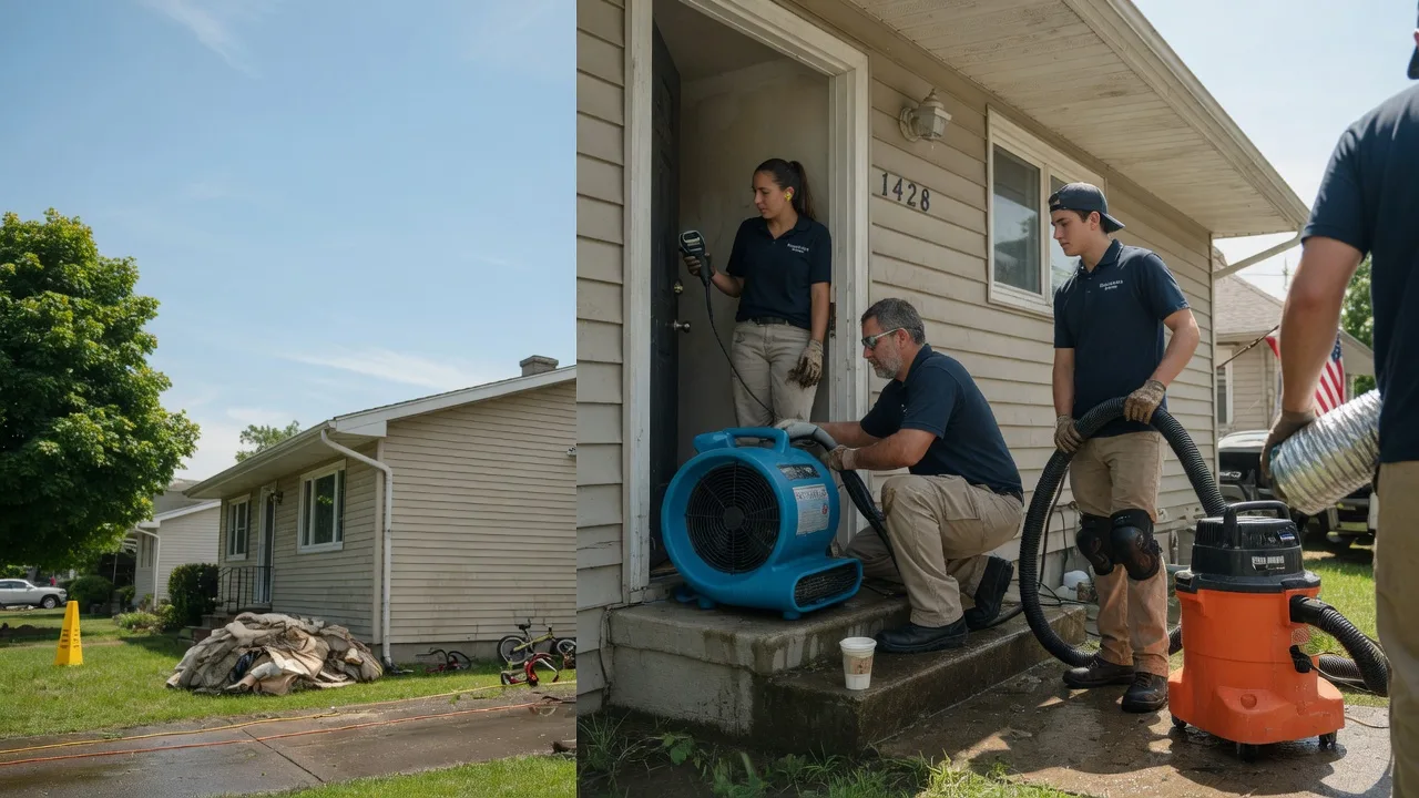 Water Damage Restoration in Donnellson, IL near me